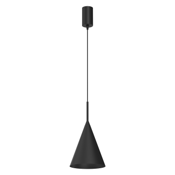 Milagro Viseča svetilka Milagro Capital Black Ø17 cm, 1×GX53