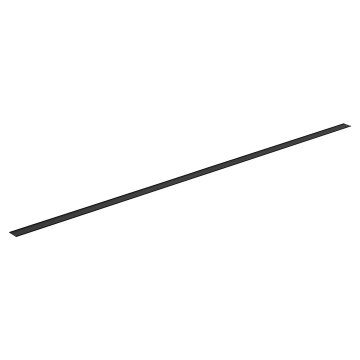 Milagro Ravni pokrov za sistem Magnetic Track 20 mm, 200 cm – črn