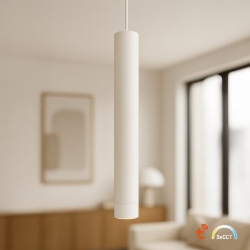 Milagro Milagro Slim Magnetic Track – magnetično viseče svetilo, 6 W LED, bela barva, Tuya CCT, 48 V