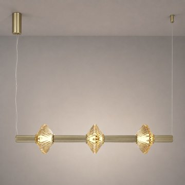 Milagro Viseča LED svetilka Milagro Padre Gold 18 W
