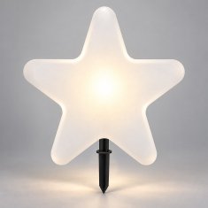 Ekolight Vrtna svetilka STAR EKO0267 50 cm 1xE27 IP44 bela