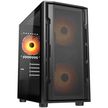 COUGAR UNIFACE MINI RGB, PC Case, Mini Tower, Black