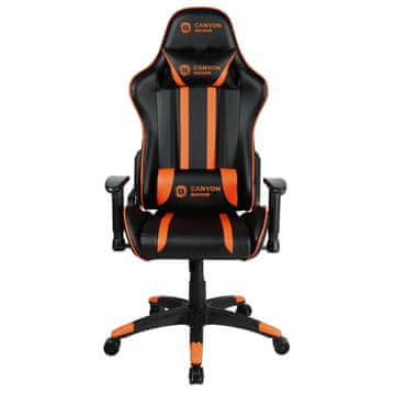 Canyon Fobos gaming stol, črno-oranžen (CND-SGCH3)