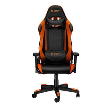 Canyon Deimos gaming stol, črno-oranžen (CND-SGCH4)