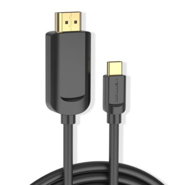 Vention USB-C na HDMI kabel, 1,5 m, črn