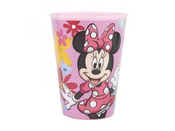 Stor Otroški plastični kozarec Minnie Mouse Spring Look 260 ml – brez BPA, 74407