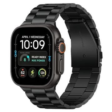 Tech-protect Stainless pašček za Apple Watch 44/45/46/49mm, black