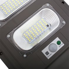 XLtools Cestna LED svetilka solarna + senzor + daljinec 