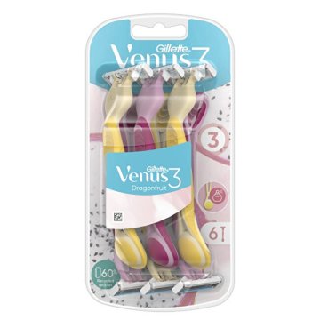 Gillette Brivniki za enkratno uporabo Venus 3 Dragonfruit 6 kosov