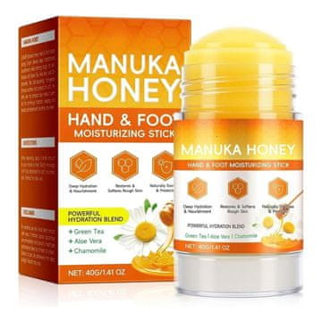 Netscroll Obnovitvena krema v stiku za suho in grobo kožo z medom in aloe vero, 40 g, ManukaBalm