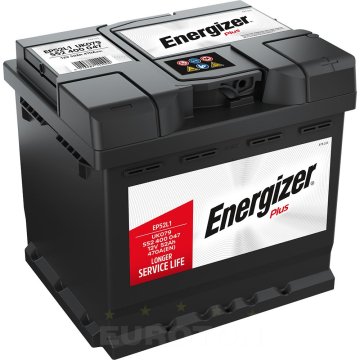 Energizer AKUMULATOR 52AH D+ 470A PLUS ENERGIZER 207X175X190 680592 - AH52 EP52-L1