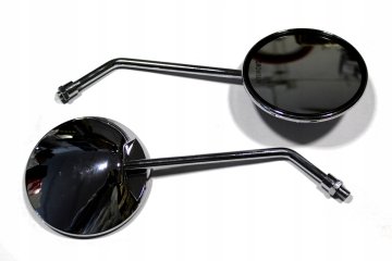 Novo ogledalo za motor CHROME M10 Skuter CUSTOM BOBBER CHOPPER