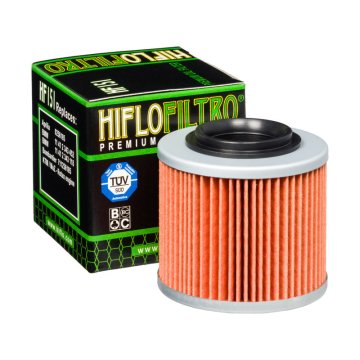 Hiflofiltro Oljni filter Hiflo HF151 HF 151 BMW F650 GS CS Aprilia Pegaso 650