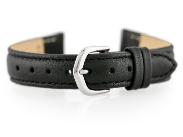 BISSET Usnjen pašček za uro BS-102 - 14 mm