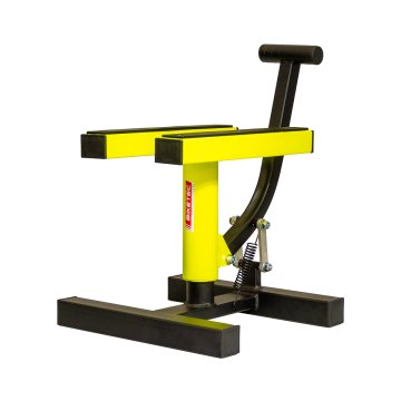 Bike Stojalo za motor BIKETEC PRO - prečno stojalo/dvigalo, fluo rumeno