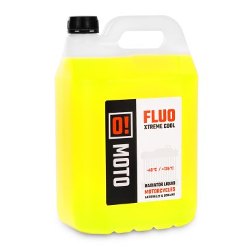 Auto-Motor OMOTO HLADILNA TEKOČINA 5L O! FLUO XTREME COOL +135 PRIPRAVLJENO ZA UPORABO (O!MOTO) (OLE-002) (-40 DO +135)