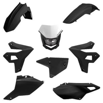 Polisport Dr. 400 Drz400 00 24 Črna trpežna plastika
