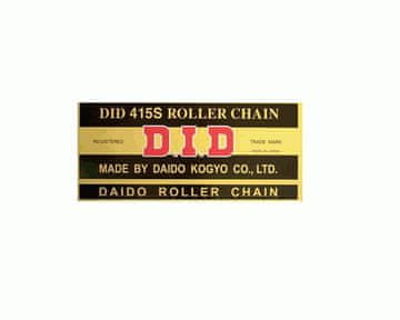 D.I.D POGONSKA VERIGA 415S-112 (112-ČLENSKA) BREZ O-OBROČEV (ODPRTO + ZAPONKA)