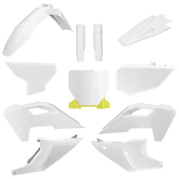 Polisport Komplet plastike Husqvarna Tc FC 23 25 Bela vzdržljiva