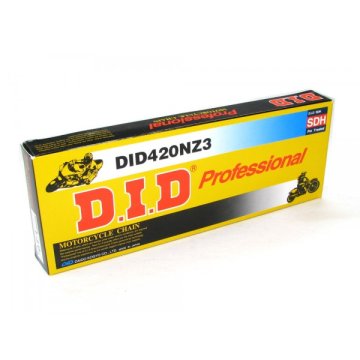 D.I.D POGONSKA VERIGA 420NZ3-116 (116 ČLENOV) BREZ O-OBROČEV (ODPRTO + ZAPONKA)