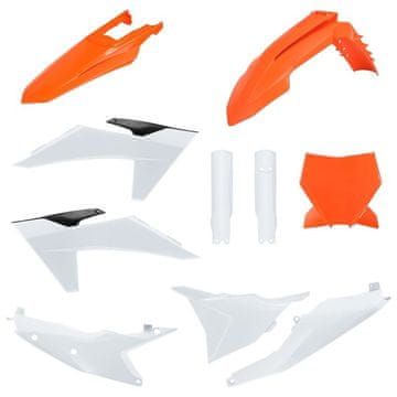Polisport Komplet plastičnih delov KTM SX SXF XC 23 24 oranžen, vzdržljiv