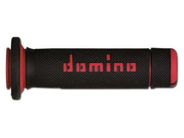 Domino DVOKOMPONENTNI ROČAJI ZA ATV/ŠTIRIKOLESNIKE, ČRNO/RDEČI