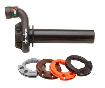 Domino ROLGAZ KOMPLETEN TERENSKI KTM/HUSQVARNA/GASGAS 4T (ČRNO OHIŠJE) BREZ GRIPA