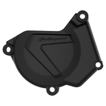 Polisport Yz Yzf 250 05 25 Pokrov alternatorja črne barve, vzdržljiv