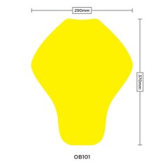 Oxford Zaščita za hrbet Level 2 za motoristično jakno (370 mm x 290 mm)