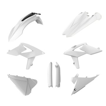 Polisport Plastični komplet Beta 2T 4T 18 19 Bela Durable