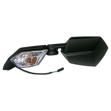 em 2025/02 OGLEDALO KAWASAKI ZX-10R '08-'10 LEVO (OEM: 56001-0102) ČRNA (ORIGINALNI IZGLED) (HOMOLOGACIJA)