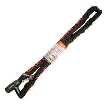 Bike VERIGA BIKETEC SEQR CP 1,5 M, 8 MM MREŽA, VGRADNA KLJUČAVNICA S 3 KLJUČI, ČRN POKROV