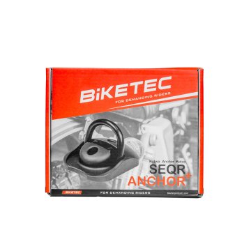 Bike VARNOSTNI NOSILEC BIKETEC SEQR (SIDRO) 135 MM X 116 MM, 3 KLJUČI, 14 MM VIJICA (SIDRNA VIJAKA VKLJUČENA)