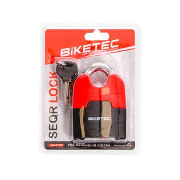 Bike BIKETEC SEQR KLJUČAVNICA S KLJUČEM (KOMPLET 3 KLJUČEV) VELIKOST: 72 MM, OKO 13 MM