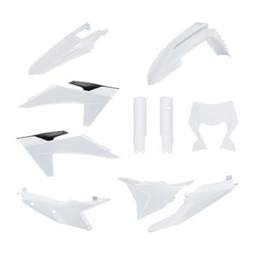 Polisport Komplet plastike Ktm Exc Xc 24 25 Bela Durable