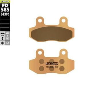 Galfer ZAVORNE OBLOGE SINTRANA KOVINA (ZLATE) OFF-ROAD SURRON '24-