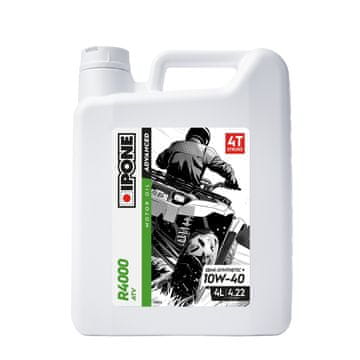 IPONE R4000 10W40 4L ATV Quad polsintetično olje za kakovostno zaščito motorja