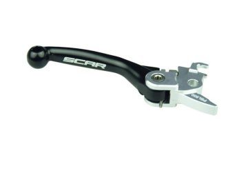 Scar ZAVORNA ROČICA RACING ZAVORNA OBJEMKA BREMBO KTM SX/XSF/EXC/EXCF/EXCR, HUSVARNA, HUSABERG '05-'13 BETA RR ČRNA