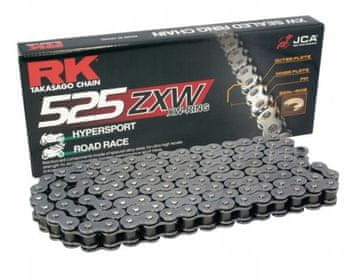 RK POGONSKA VERIGA 525ZXW-120 (XW-OBROČ) Z KONICAMI (CLF) VKLJUČENA V STANDARDNI BARVI (PROSTORNINA: DO 1300 CCM) (46,4 KN)