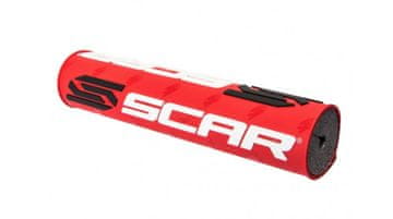 Scar RACING GOBA ZA VOLAN (PREČNI NOSILEC) (250 MM) RDEČA Z LOGOM