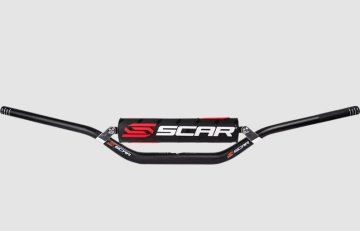 Scar VOLAN RACING 22,2 MM SREDNJI MX STIL Z VKLJUČENO PREČKO IN GOBICO, ČRN