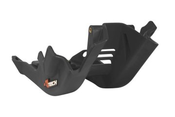 (RTECH) 2025/12 TEHNOPOLIMER POKROV MOTORJA KTM EXC 150 '24, SX 125 / XC 150 '23-'24, HUSQVARNA TC 125 '23-'24, TE 150 '24, GAS GAS MC 125 '24, BARVA ČRNA