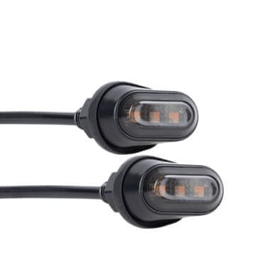 Oxford DARKEYE MICRO CE LED smerniki 2 kosa za motorno kolo, štirikolesnik