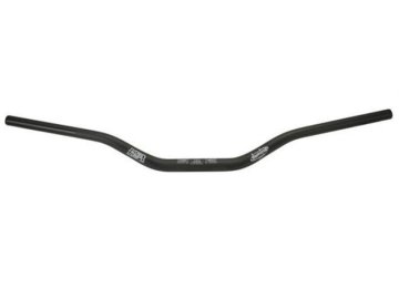 Domino NOVO ALUMINIJASTO KRMILO HSA (ERGAL 7075) FATBAR 28 MM NIZKO ČRNO