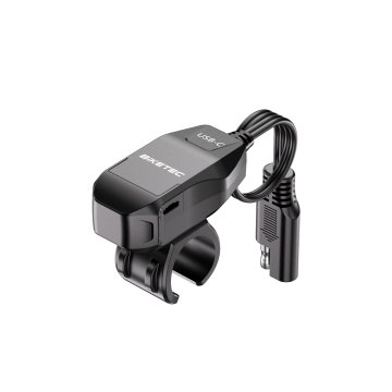 Bike BIKETEC PRO VTIČNICA USB-C ZA MONTAŽO NA KRMILO MOTOCIKLA (SAE PRIKLJUČEK) (EL)