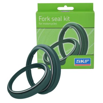 SKF KOMPLET TESNILA ZA SPREDNJE VZMETENJE (1 NOGA) (OLJE IN PRAH) SHOWA 39MM HARLEY DAVIDSON, SUZUKI, TM (OLJE - 39 x 52 x 11, PRAH - 39 x 52,3 x 4,8)