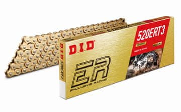 D.I.D 520ERT3G&G-112 ZLATA/ZLATA VERIGA (112-ČLENSKA) BREZ O-OBROČEV (ODPRTO + ZAPONKA) - NADOMEŠČA 520ERT2