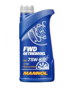 Mannol FWD GETRIEBEOEL 75W85 API GL4 - POLSINTETIČNO OLJE ZA MENJALNIKE 1L (75W-85)