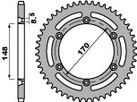 PB Zadnji zobnik JTR828 42 Suzuki DR 600 650 Jeklo, vzdržljivo, močno