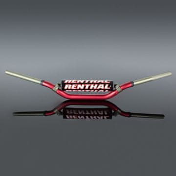 Renthal Krmilo MX Twinwall 998, 1,1/8 palca (28,6 mm), rdeče s peno, ojačan aluminij, za motokros